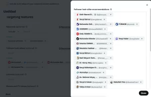 Twitter ad targeting, Audience types of research